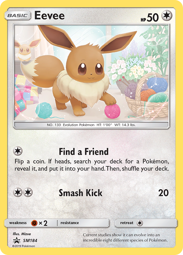 Eevee — illustrated card
