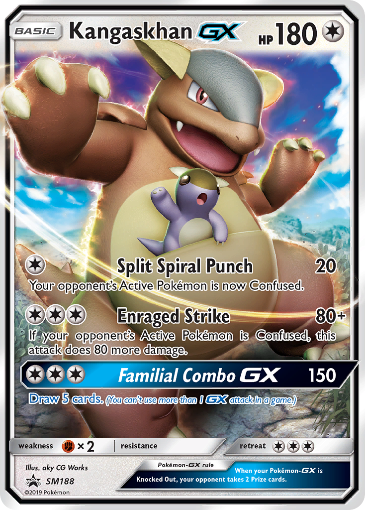 Kangaskhan-GX — illustrated card