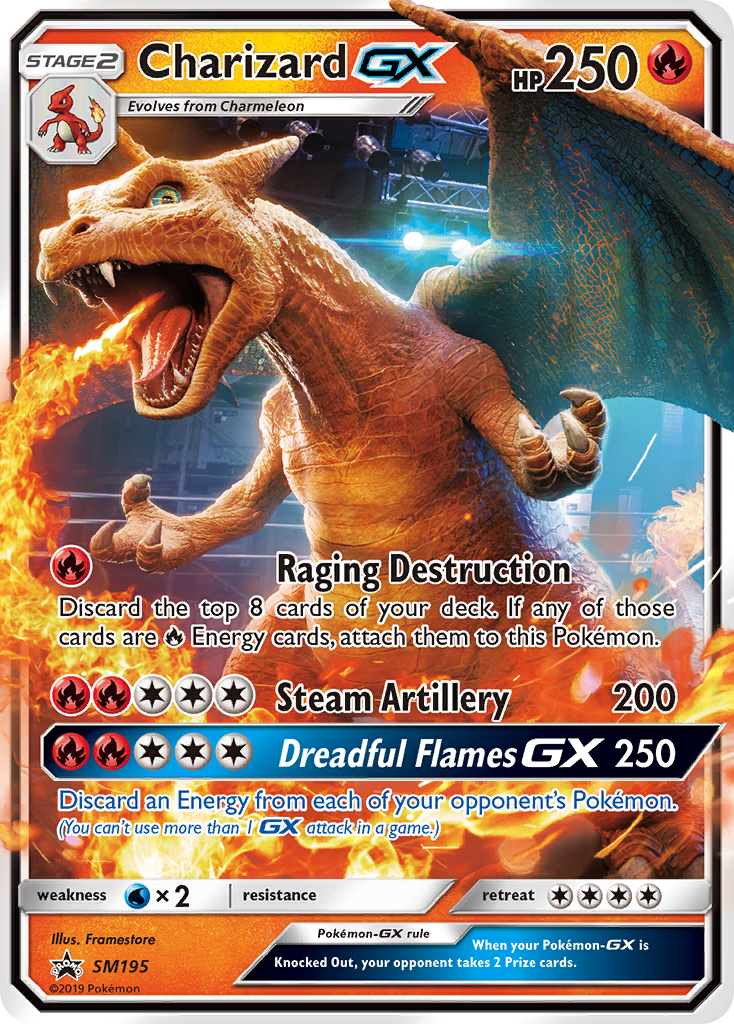 Charizard-GX — illustrated card