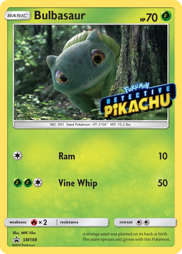 Bulbasaur — illustrated card