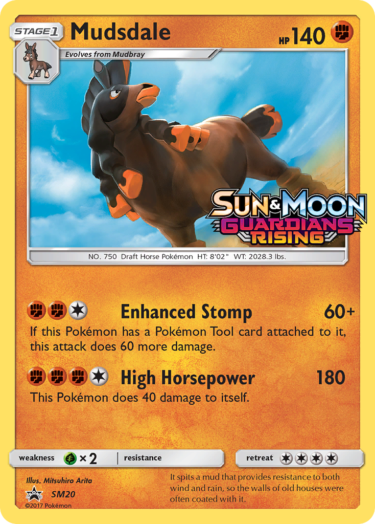Mudsdale — illustrated card
