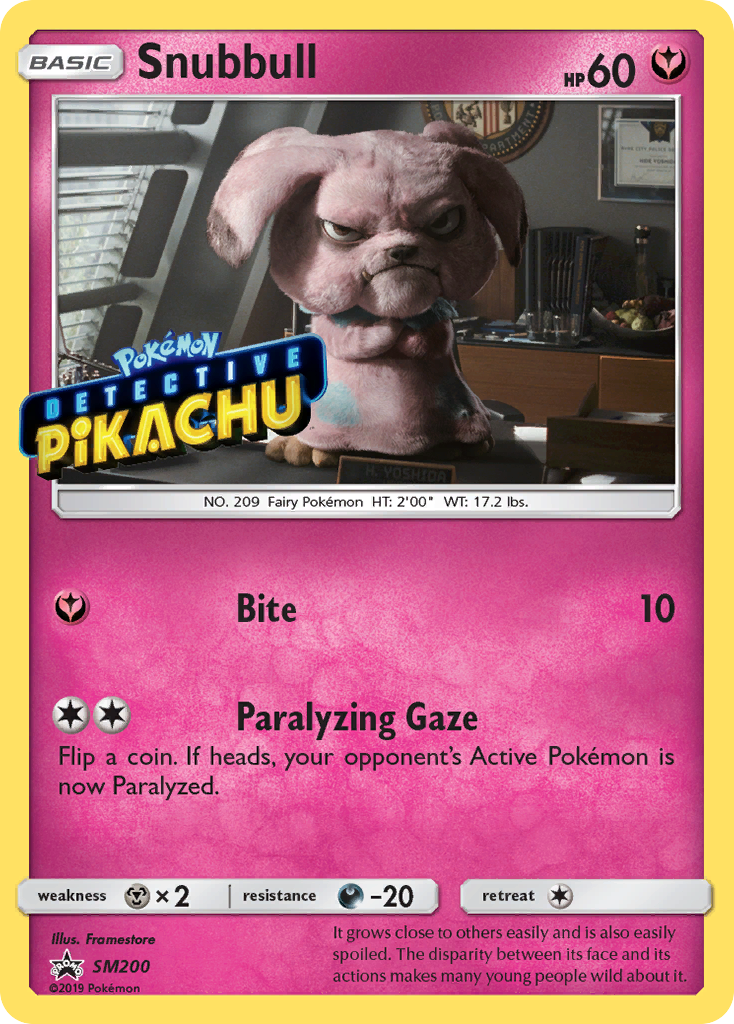 Snubbull — illustrated card
