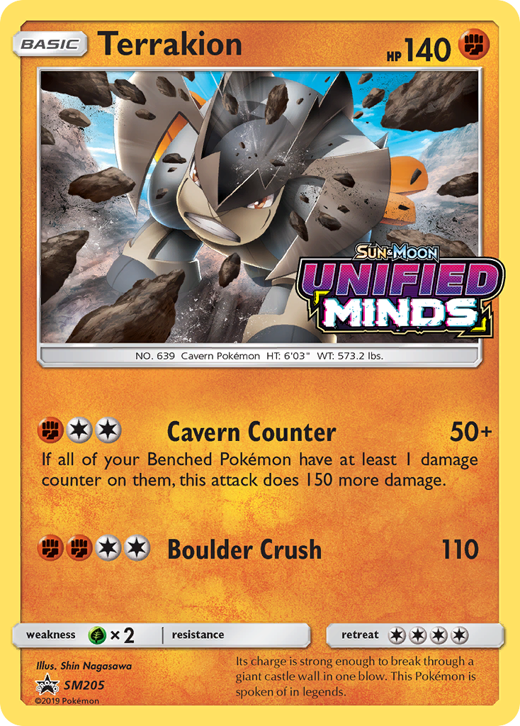 Terrakion — illustrated card