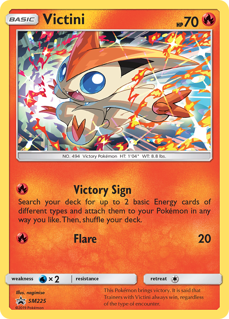 Victini — illustrated card