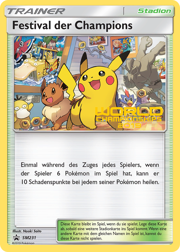 Champions Festival — illustrated card
