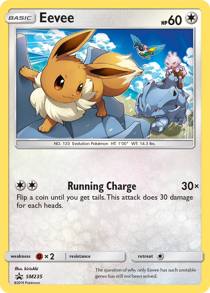 Eevee — illustrated card
