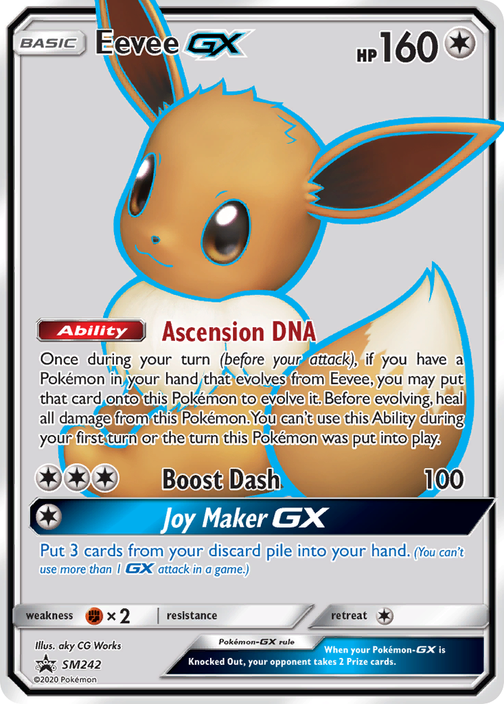 Eevee-GX — illustrated card