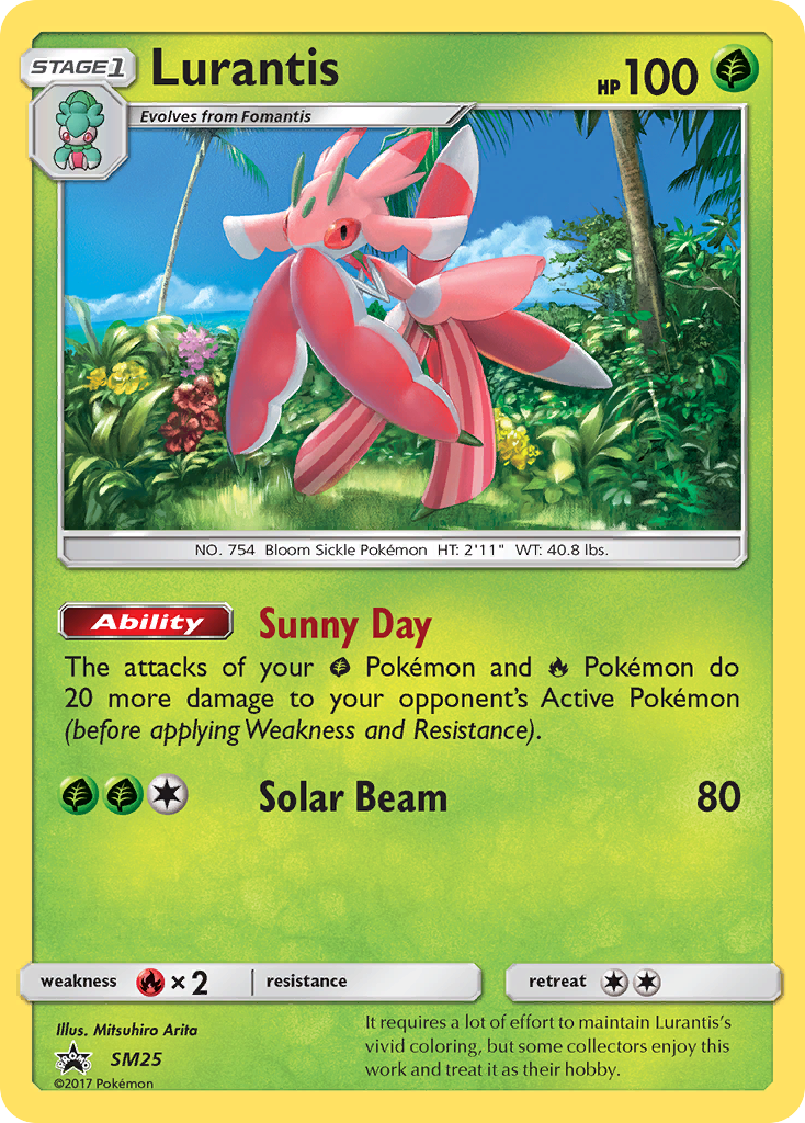 Lurantis — illustrated card