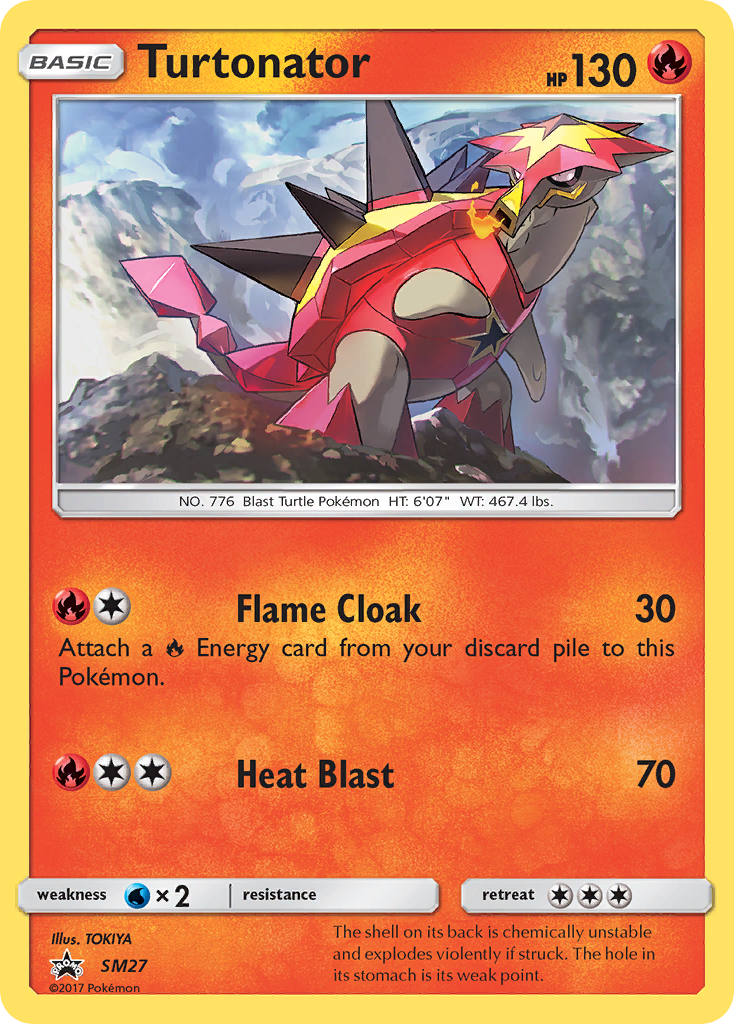 Turtonator — illustrated card