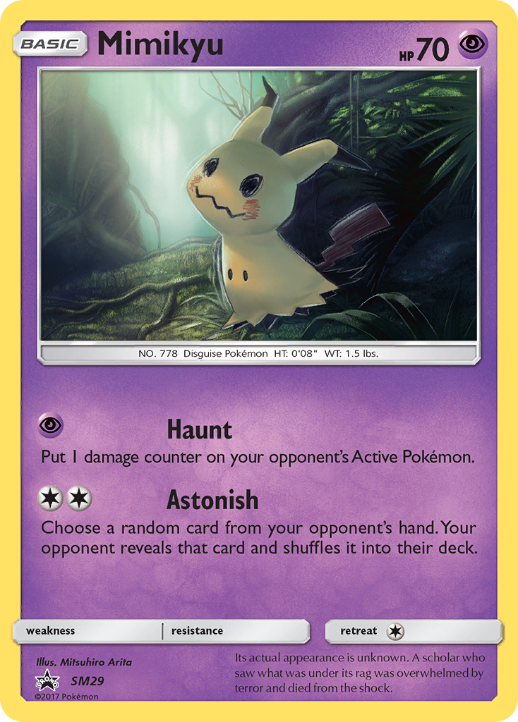 Mimikyu — illustrated card