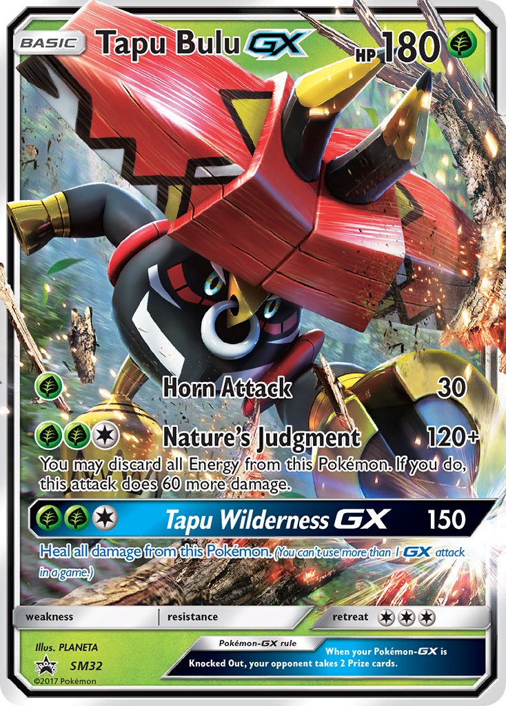 Tapu Bulu-GX — illustrated card