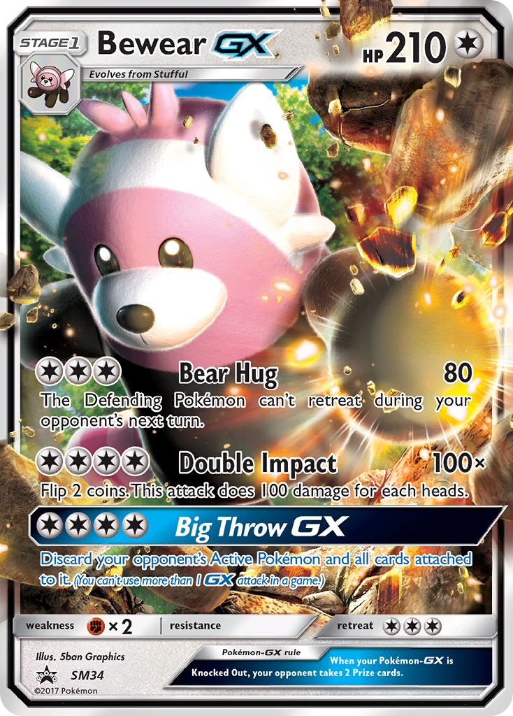 Bewear-GX — illustrated card