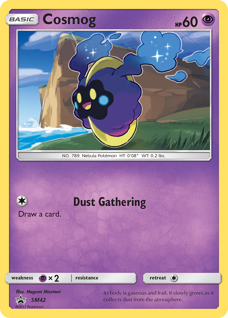 Cosmog — illustrated card