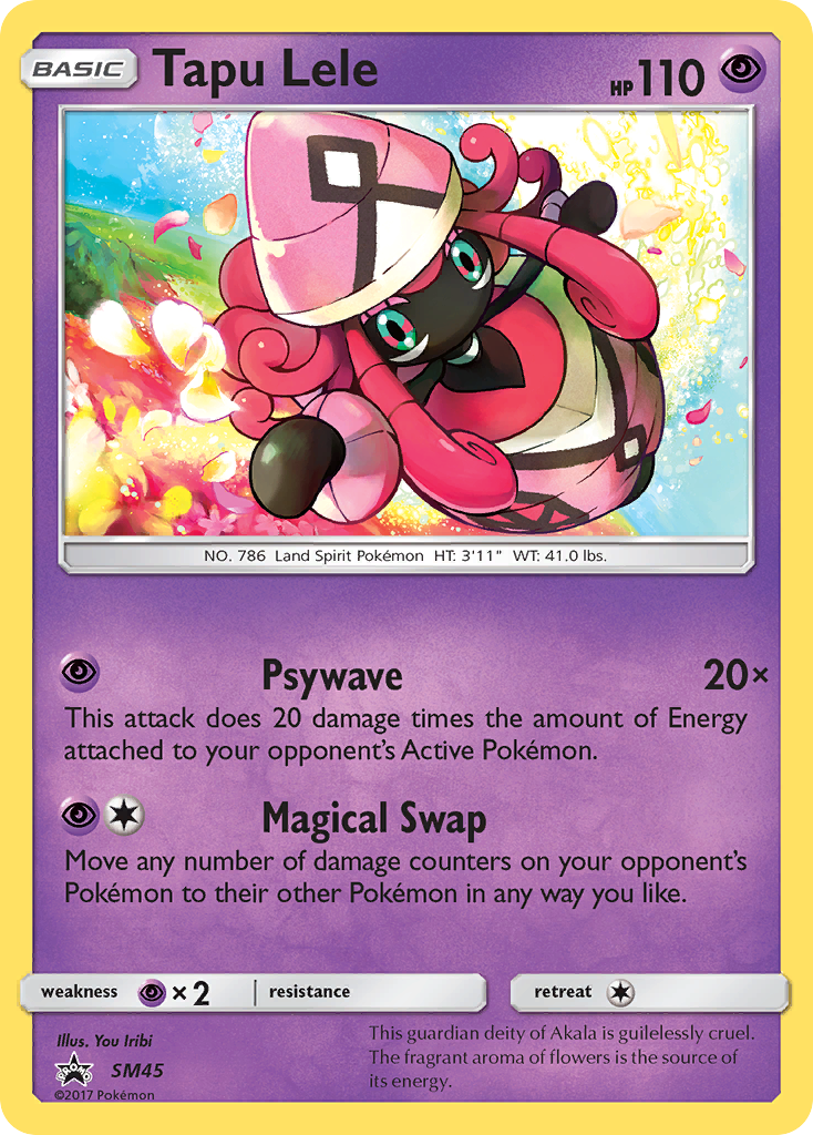 Tapu Lele — illustrated card