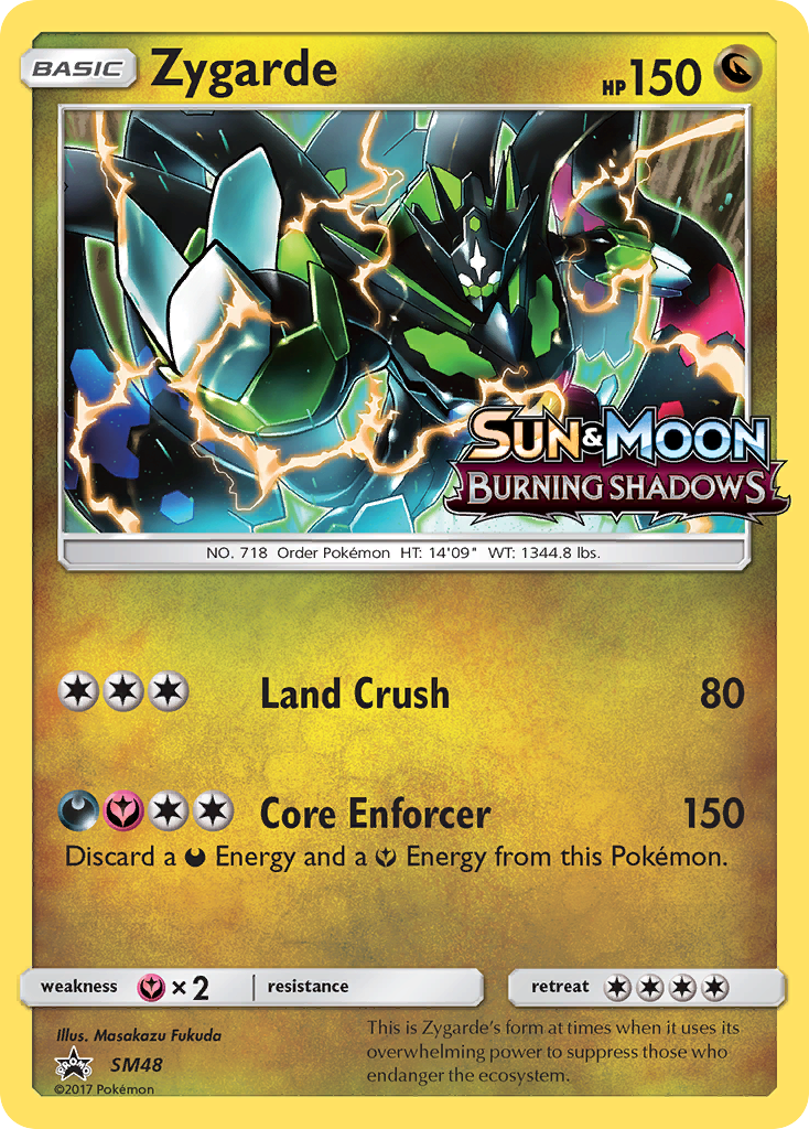 Zygarde — illustrated card