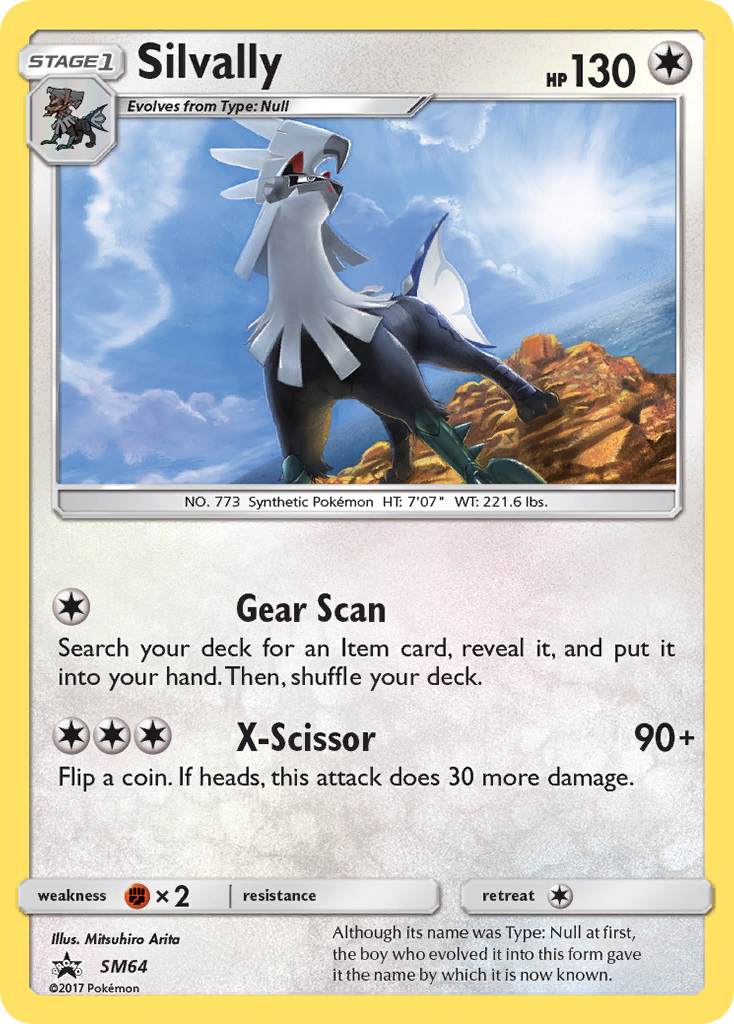 Silvally — illustrated card