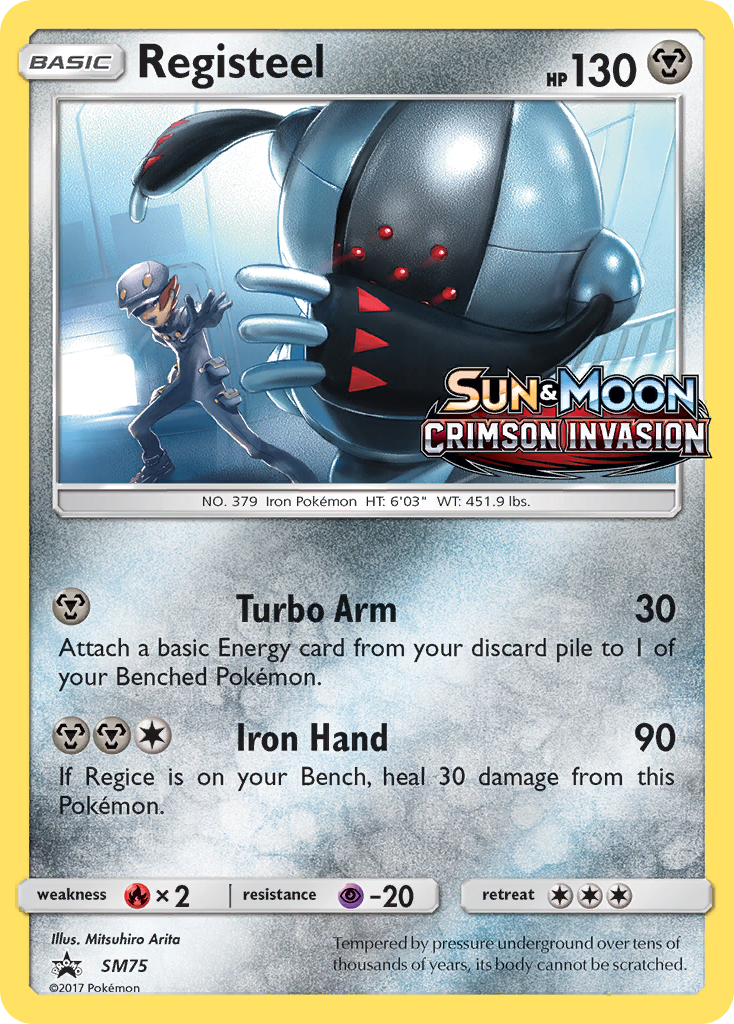 Registeel — illustrated card
