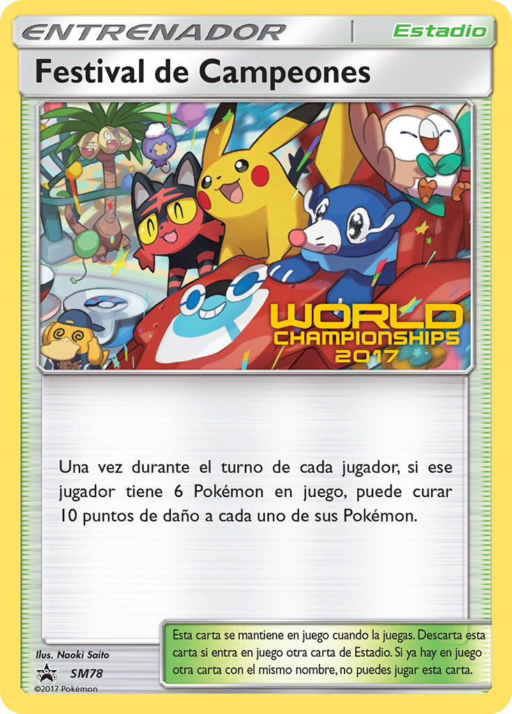 Champions Festival — illustrated card