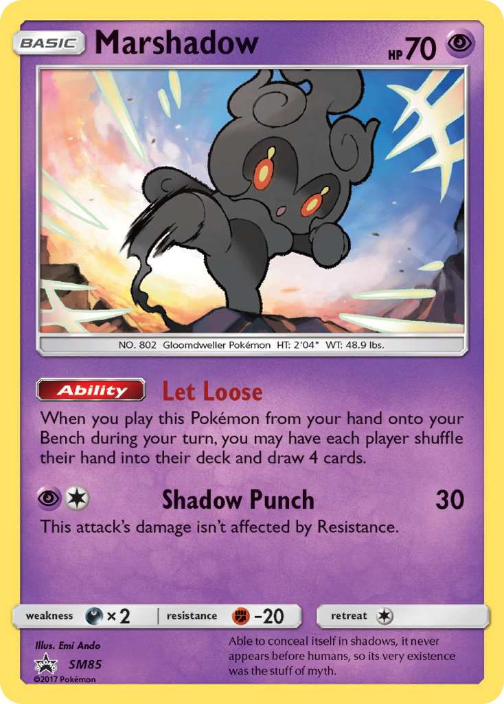 Marshadow — illustrated card