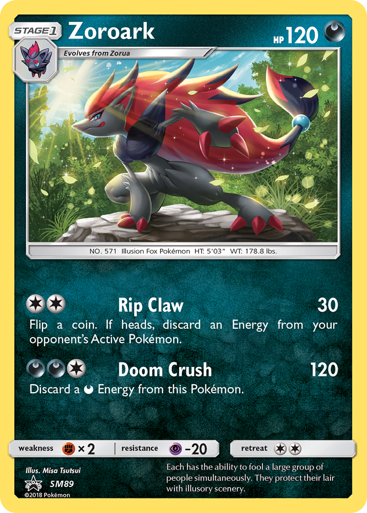 Zoroark — illustrated card