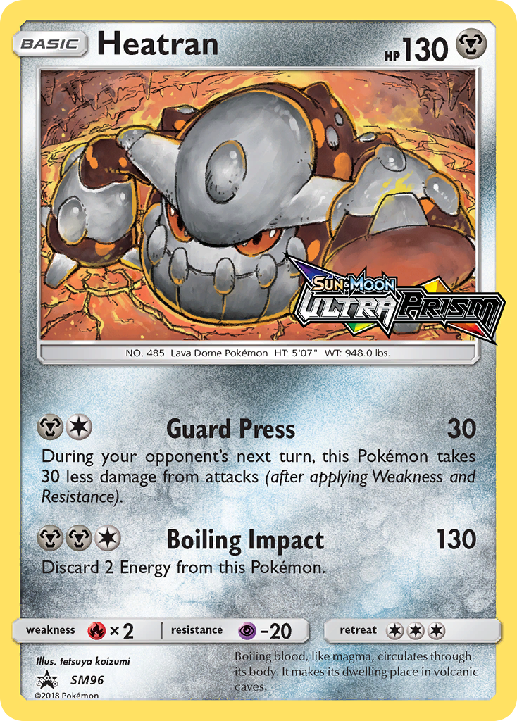 Heatran — illustrated card