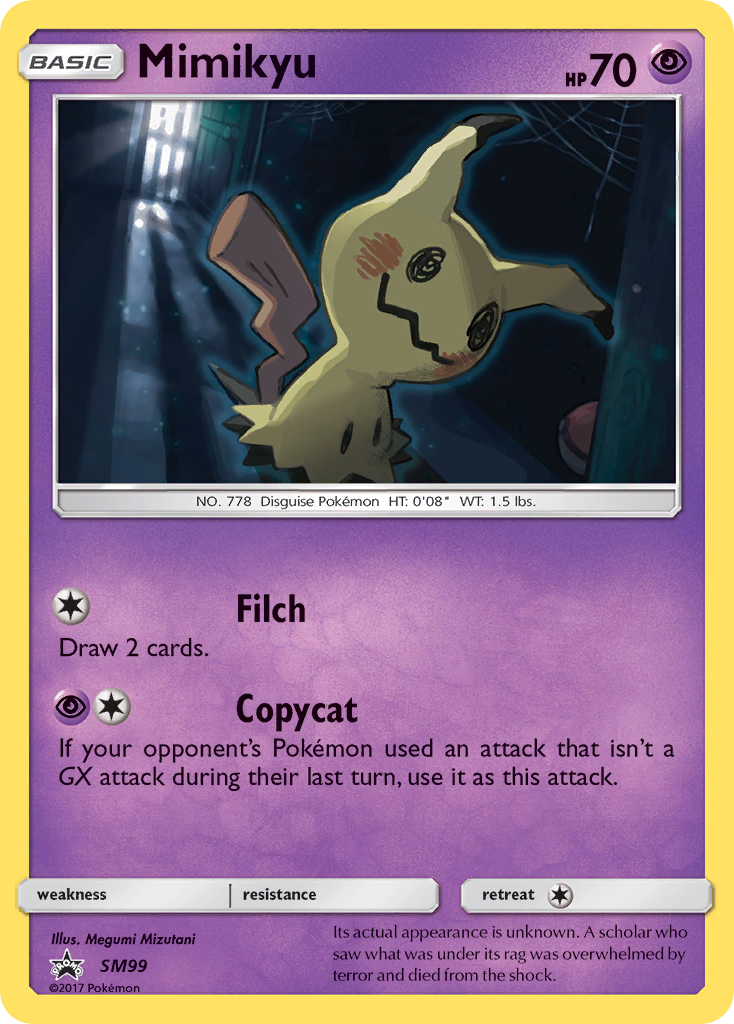 Mimikyu — illustrated card