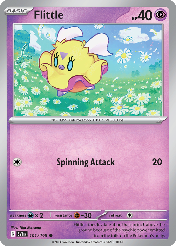 Flittle — illustrated card