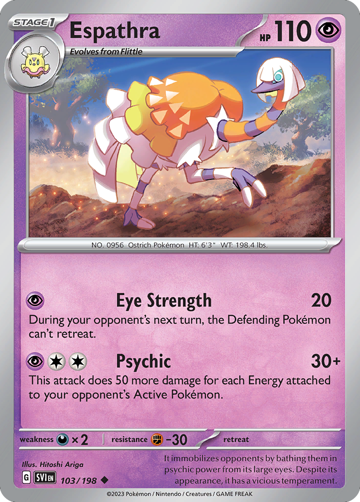 Espathra — illustrated card