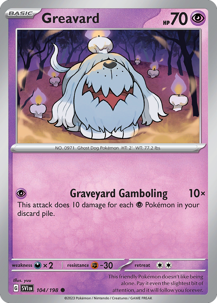 Greavard — illustrated card