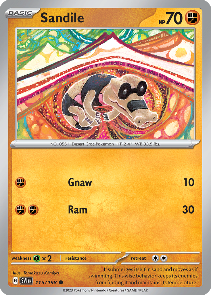 Sandile — illustrated card