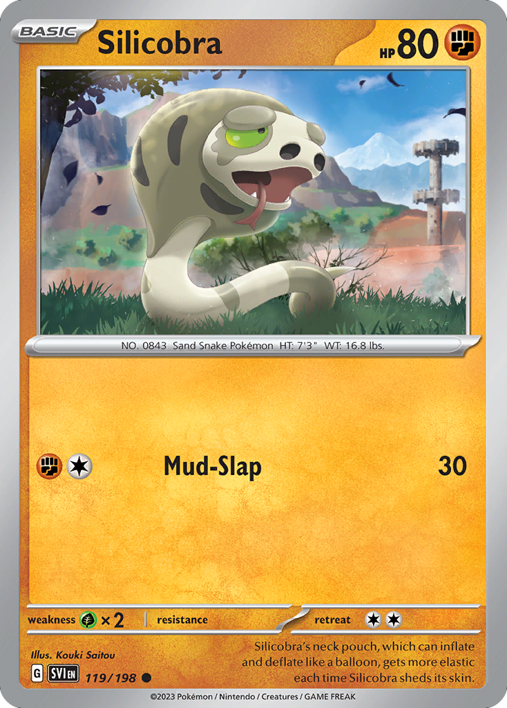 Silicobra — illustrated card