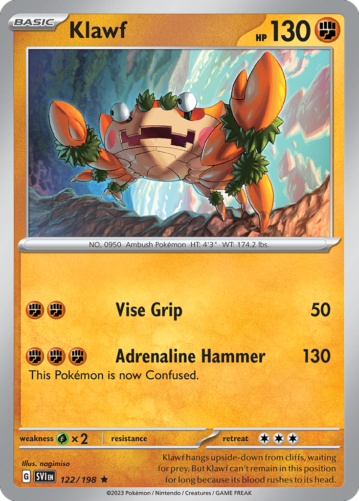 Klawf — illustrated card