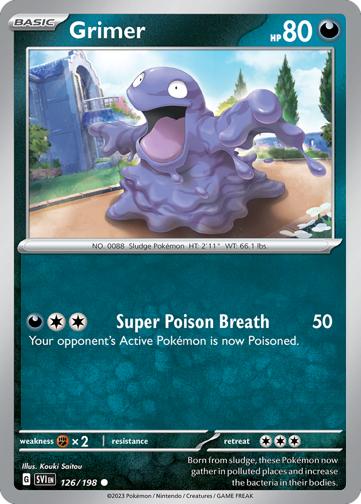 Grimer — illustrated card