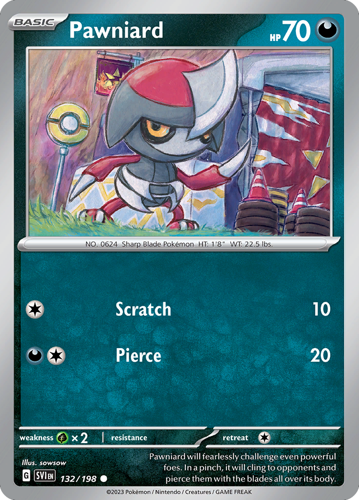 Pawniard — illustrated card