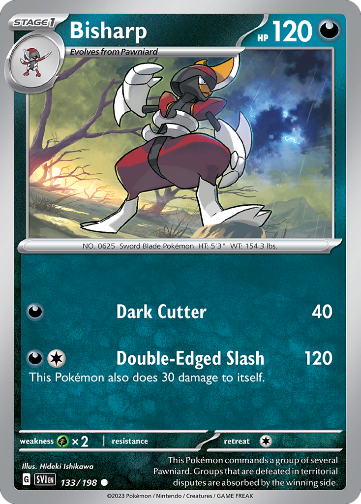 Bisharp — illustrated card
