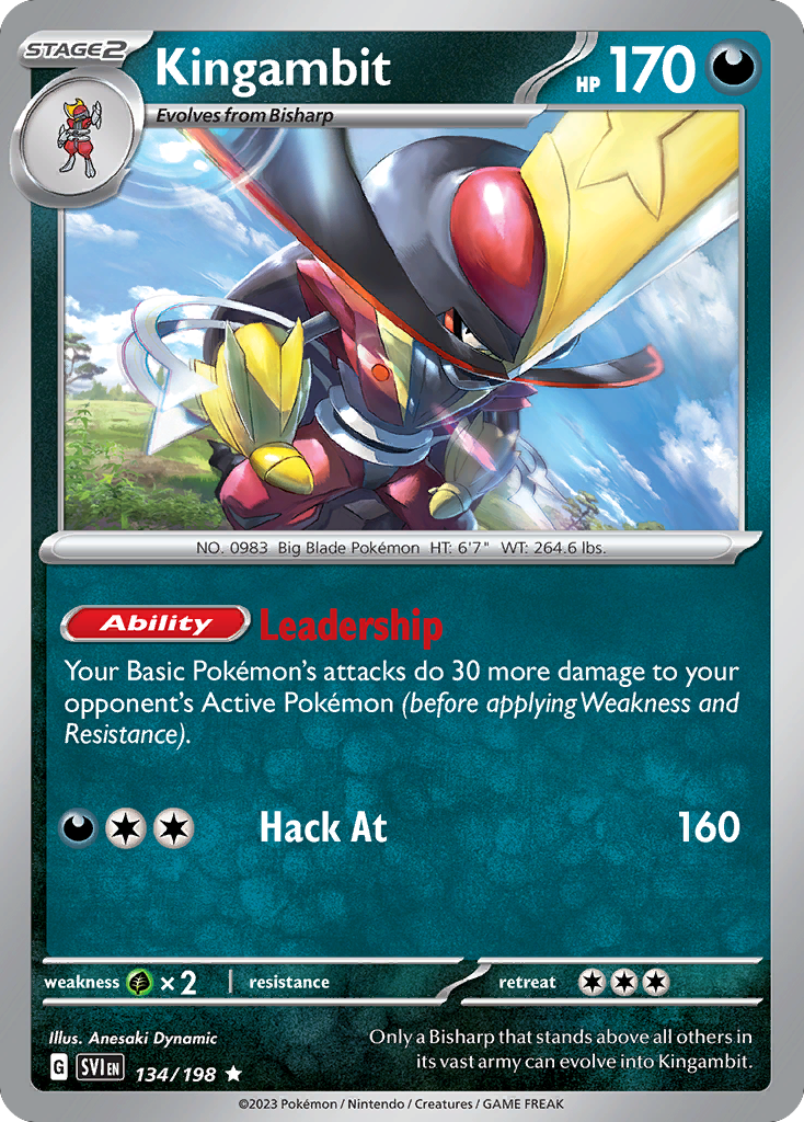 Kingambit — illustrated card