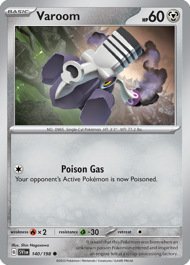 Varoom — illustrated card