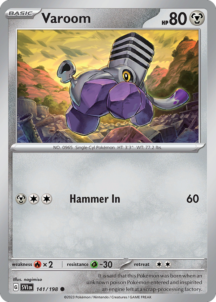 Varoom — illustrated card