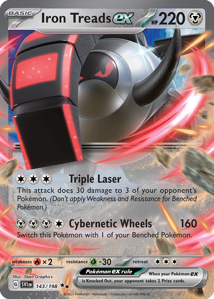 Iron Treads ex — illustrated card