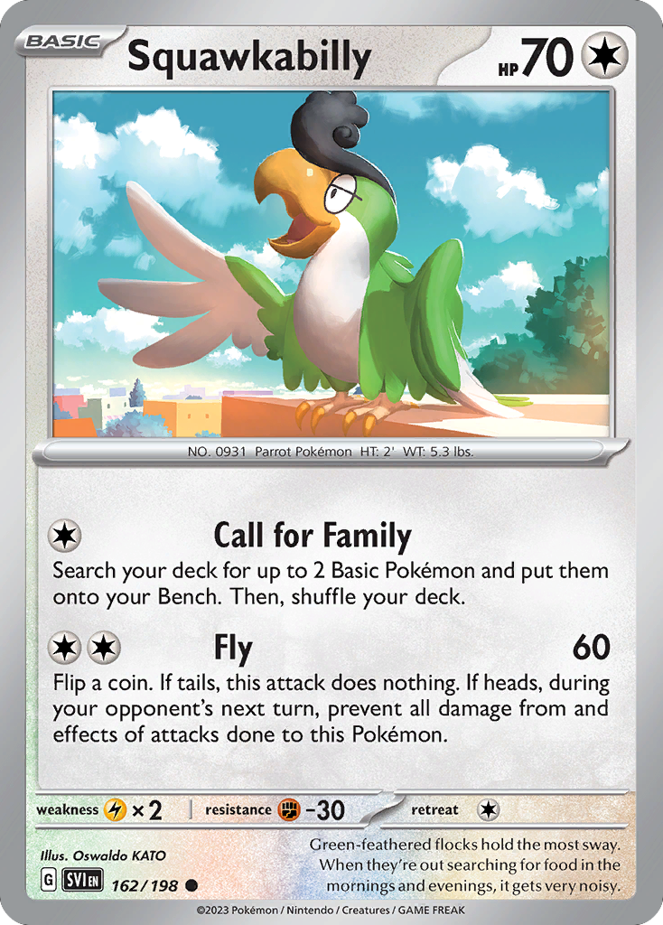 Squawkabilly — illustrated card