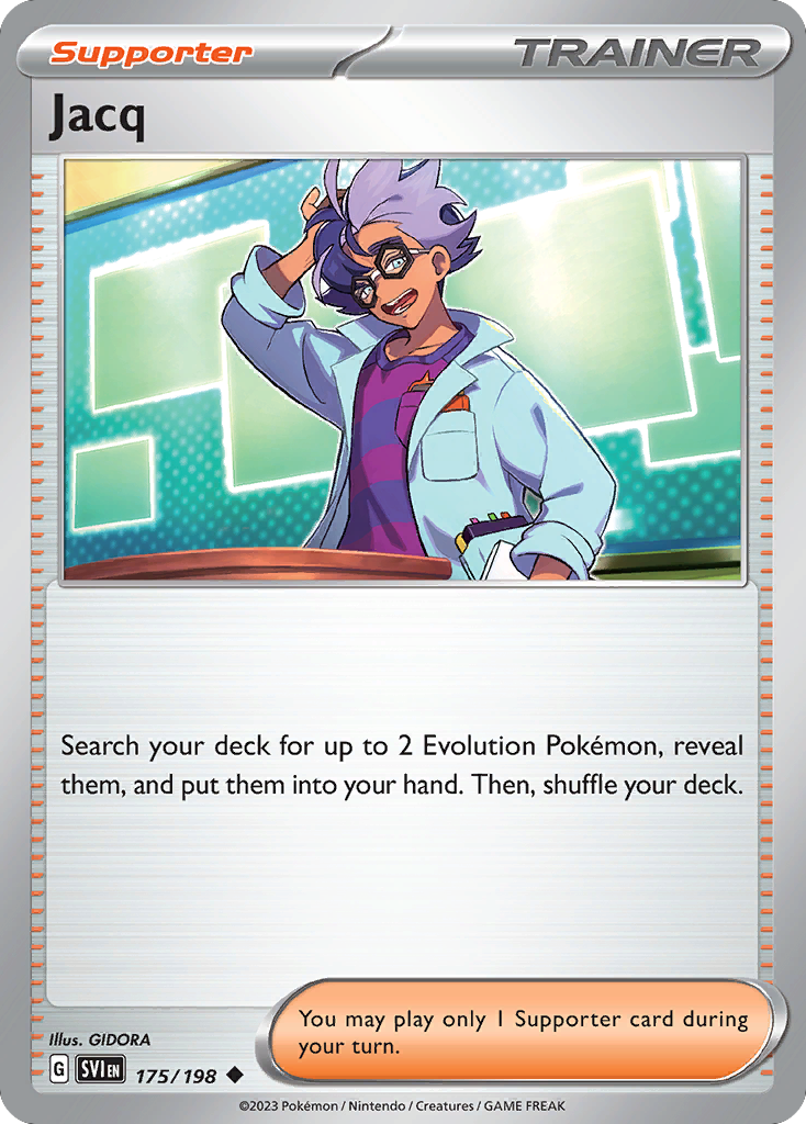 Jacq — illustrated card