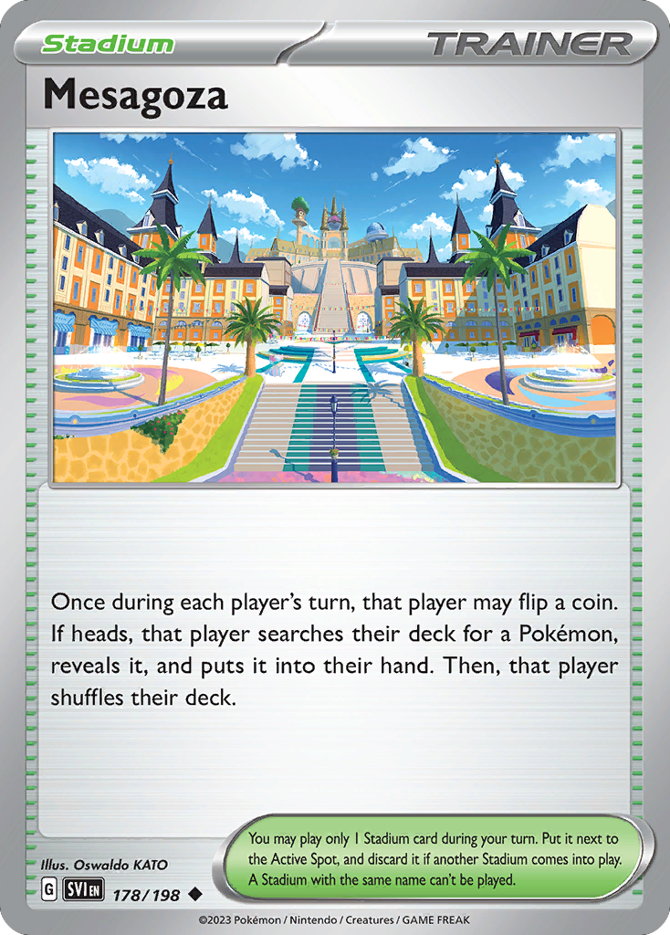 Mesagoza — illustrated card