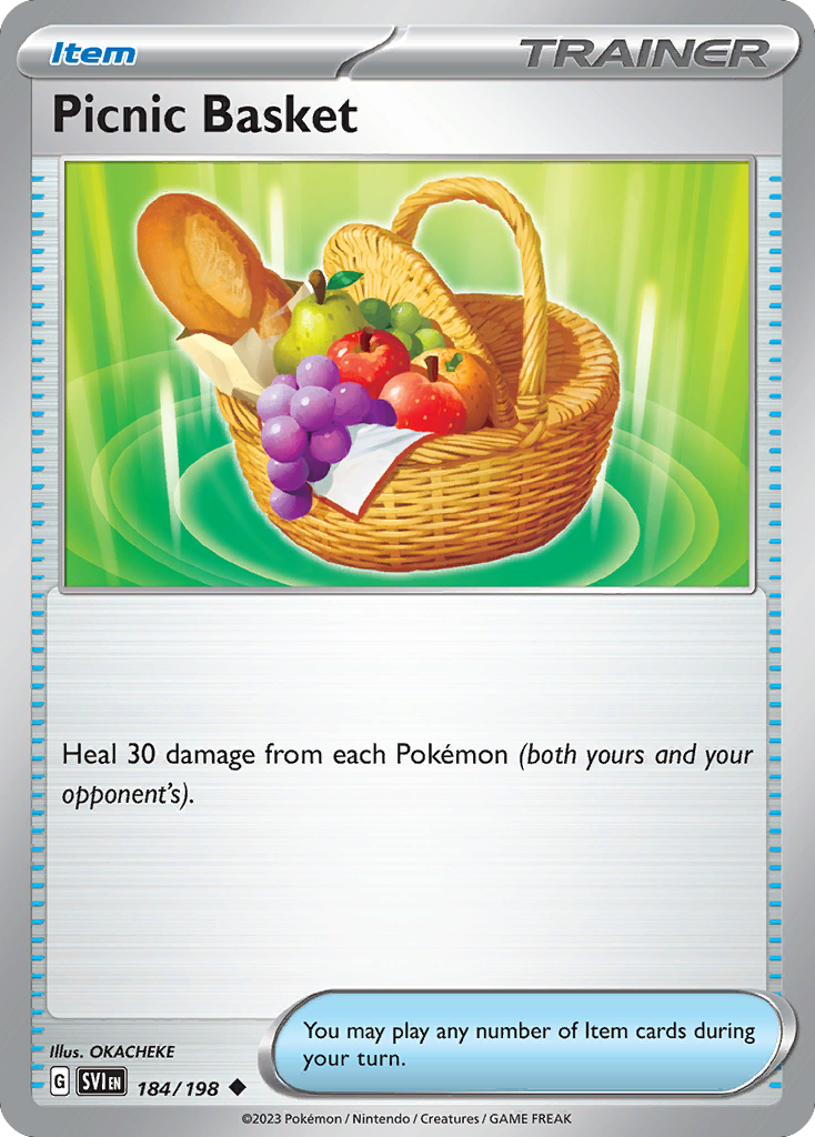 Picnic Basket — illustrated card