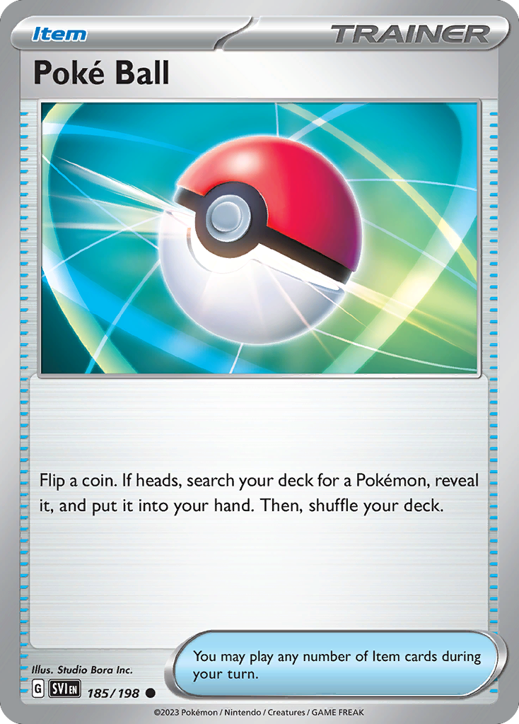 Poké Ball — illustrated card