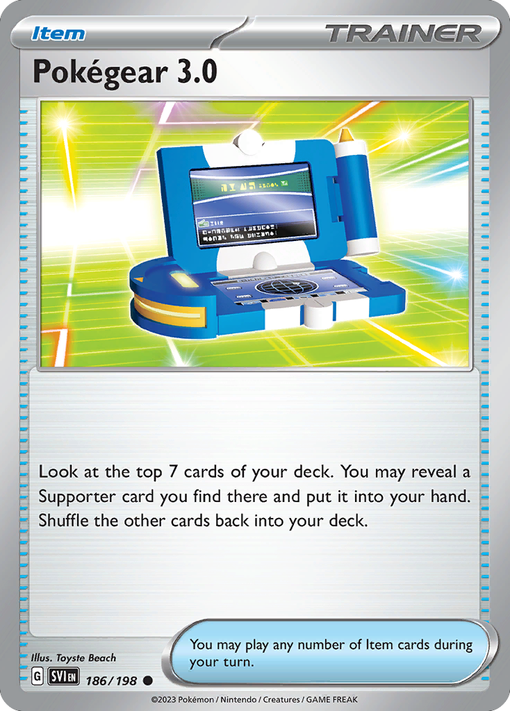 Pokégear 3.0 — illustrated card