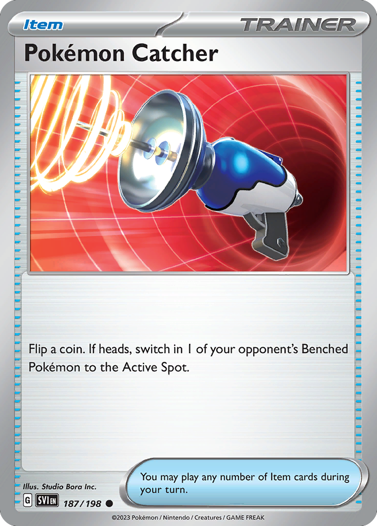 Pokémon Catcher — illustrated card