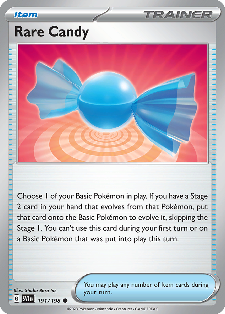 Rare Candy — illustrated card