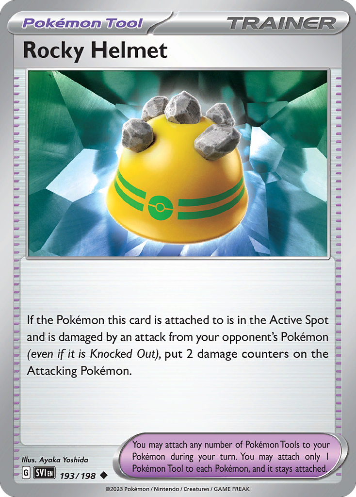 Rocky Helmet — illustrated card