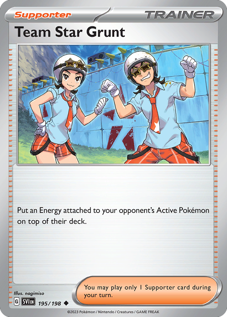 Team Star Grunt — illustrated card