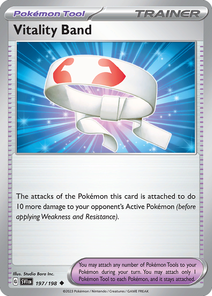 Vitality Band — illustrated card